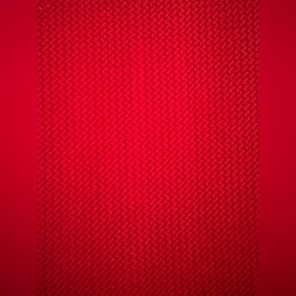 UK2LA Formal Party Wedding Guest Simple Midi Red Dress Size US XL - Picture 7 of 7